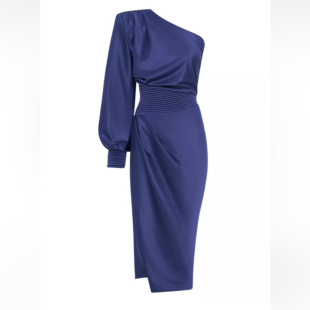 Zhivago I Got You Satin Midi-Dress Size 10 NWT